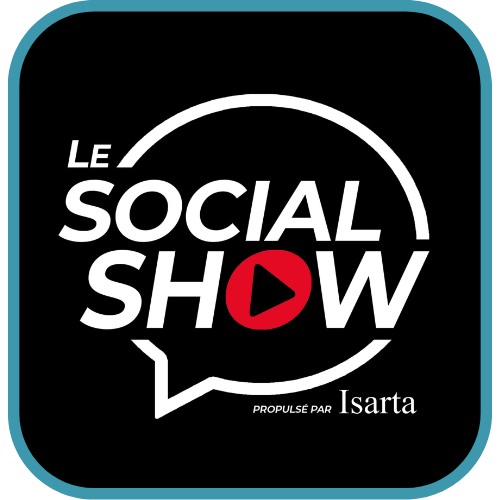 podcast social show présenté par Isarta et Francis Jeté